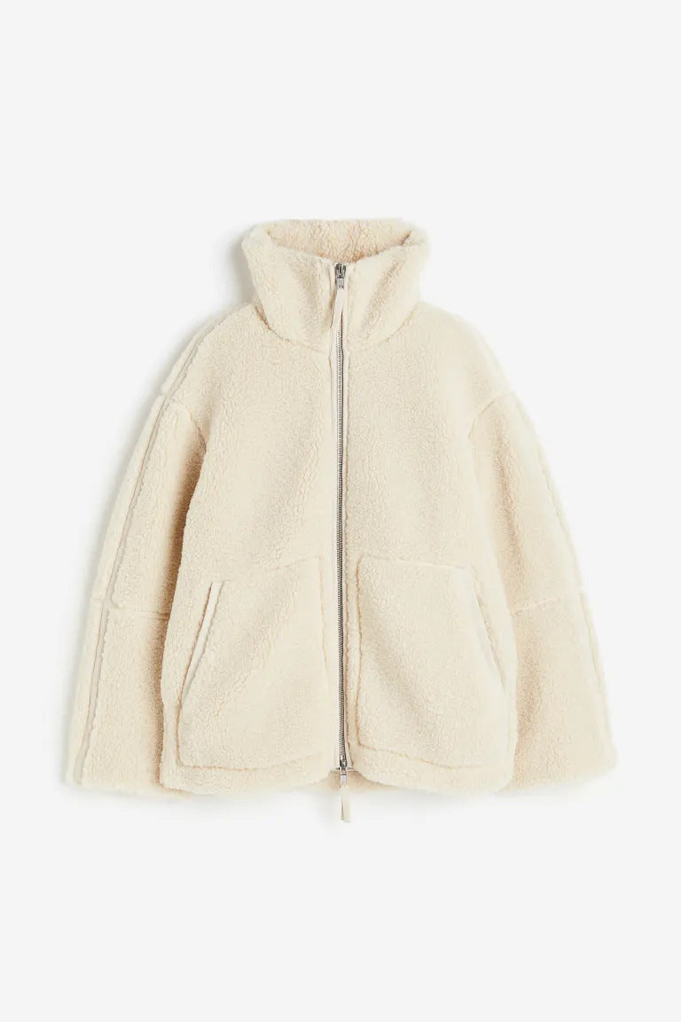 Valenzora | Cozy Oversized Fleece Jacket with Relaxed Fit and Soft, Warm Fabric for Women