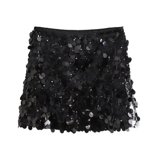 Valenzora | Glamour in Motion: Mini sequin skirt 2026 for women