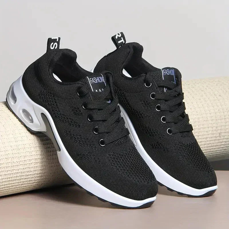 Valenzora | Soft sole air cushioning women's sneakers hiking shoes