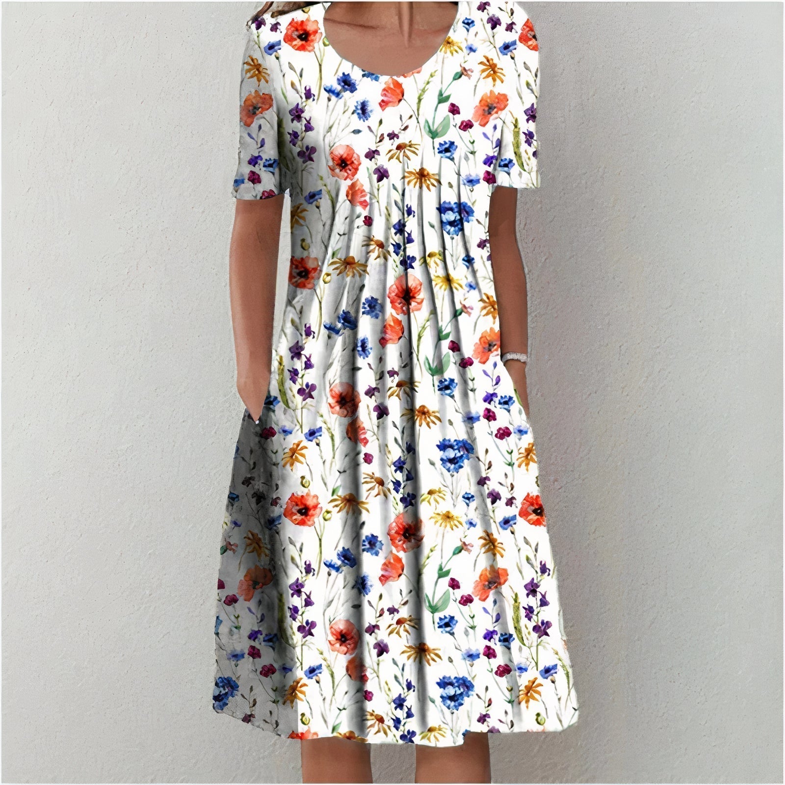 Valenzora | Elegantes Baumwollkleid