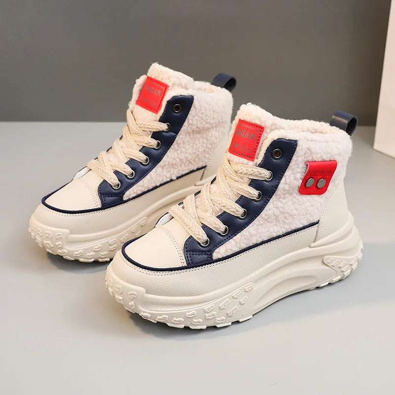 Valenzora | Waterproof Plush Ankle Boots