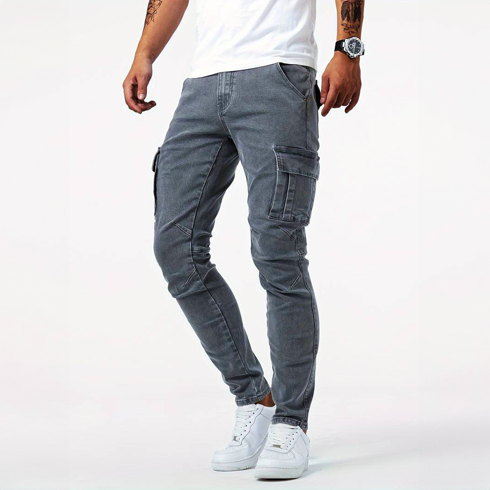 Valenzora | Jeans mit Cargotaschen