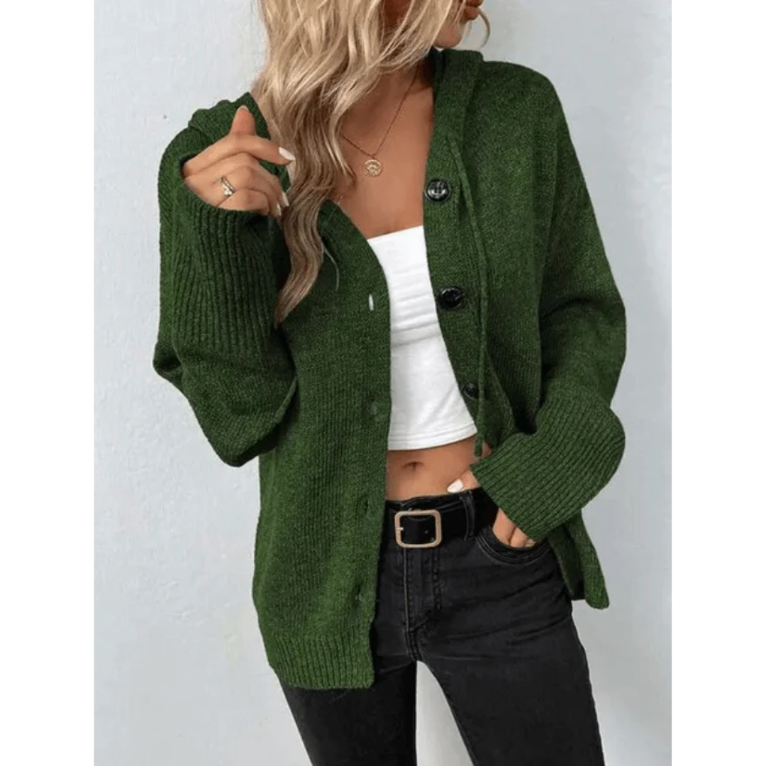 Valenzora | Lightweight Button Cardigan for Women