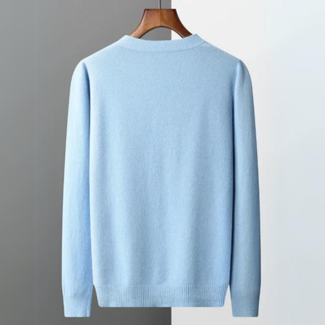 Valenzora | Cashmere cardigan, V-neck, button closure, soft, lightweight knit