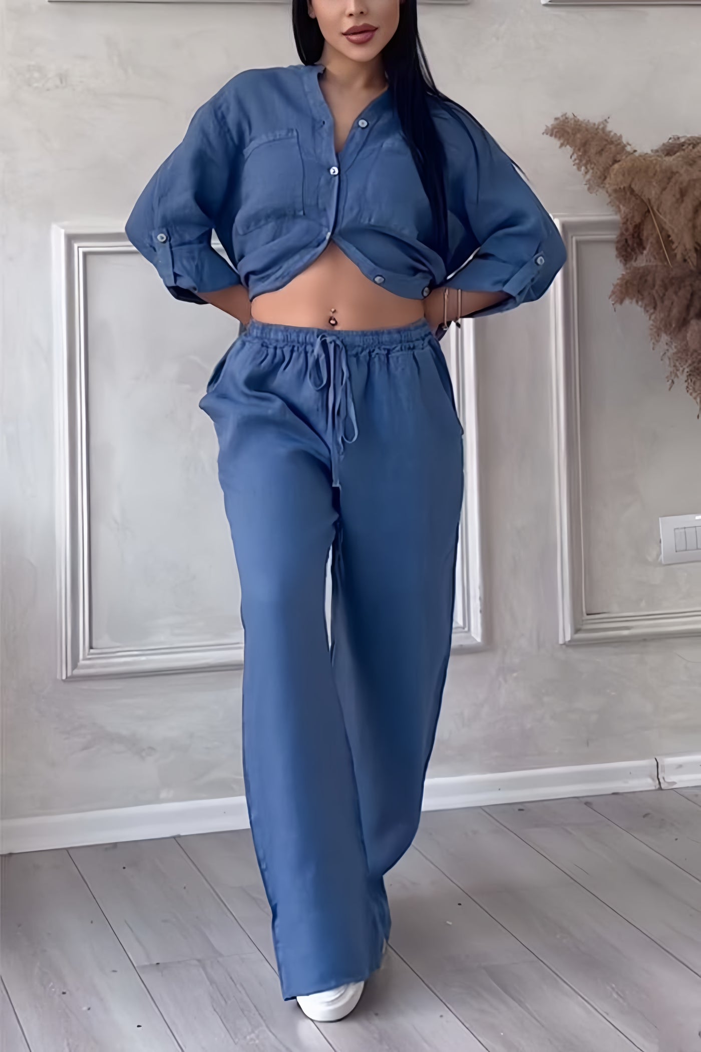 Emma's | Stylisches Leinenset