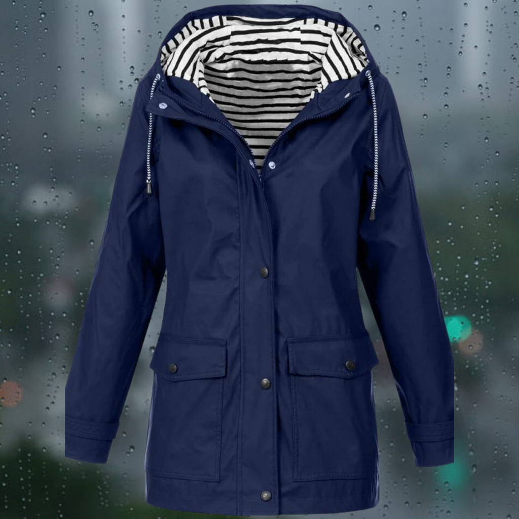 Valenzora | Casual windproof rain jacket for women