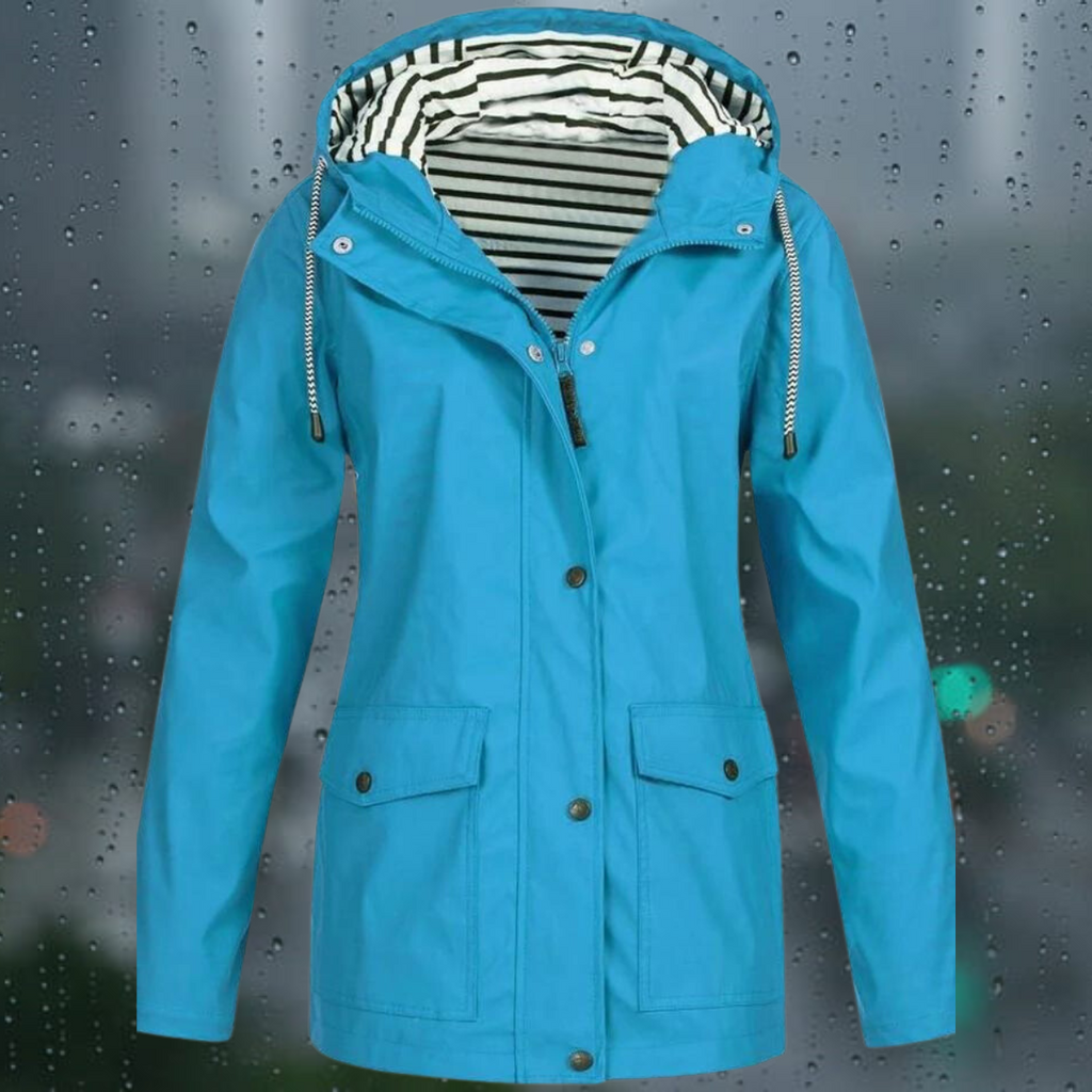 Valenzora | Casual windproof rain jacket for women