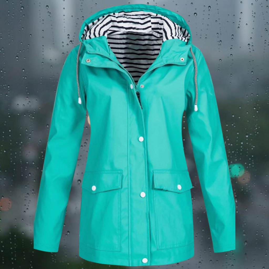 Valenzora | Casual windproof rain jacket for women