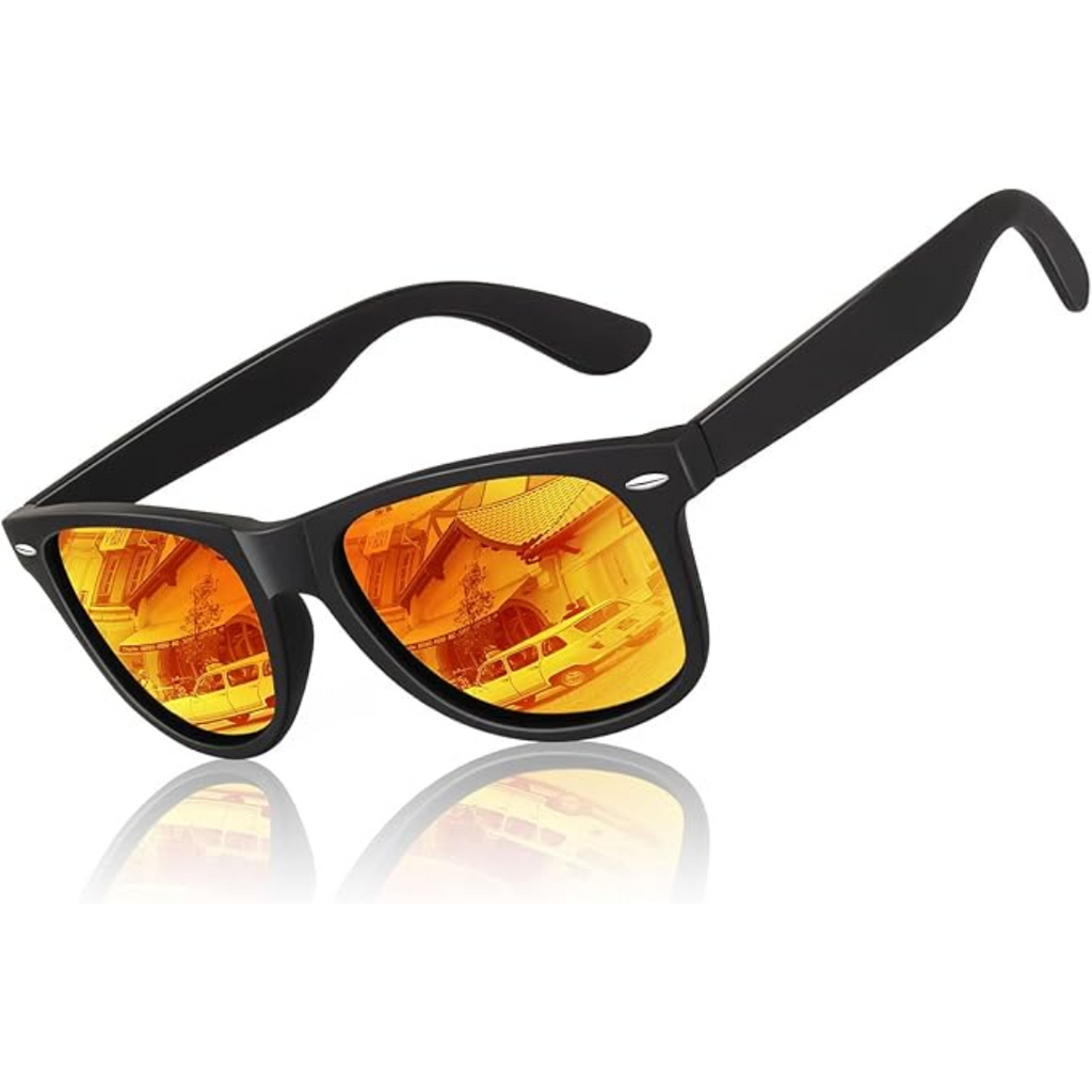 Valenzora | Polarisierte Sonnenbrille im 80er-Jahre-Retro-Stil