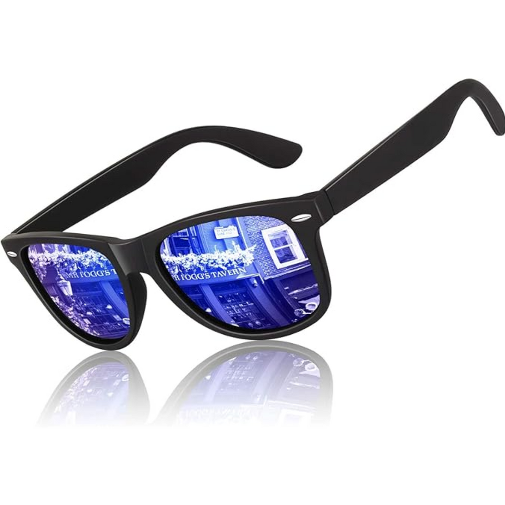 Valenzora | Polarisierte Sonnenbrille im 80er-Jahre-Retro-Stil