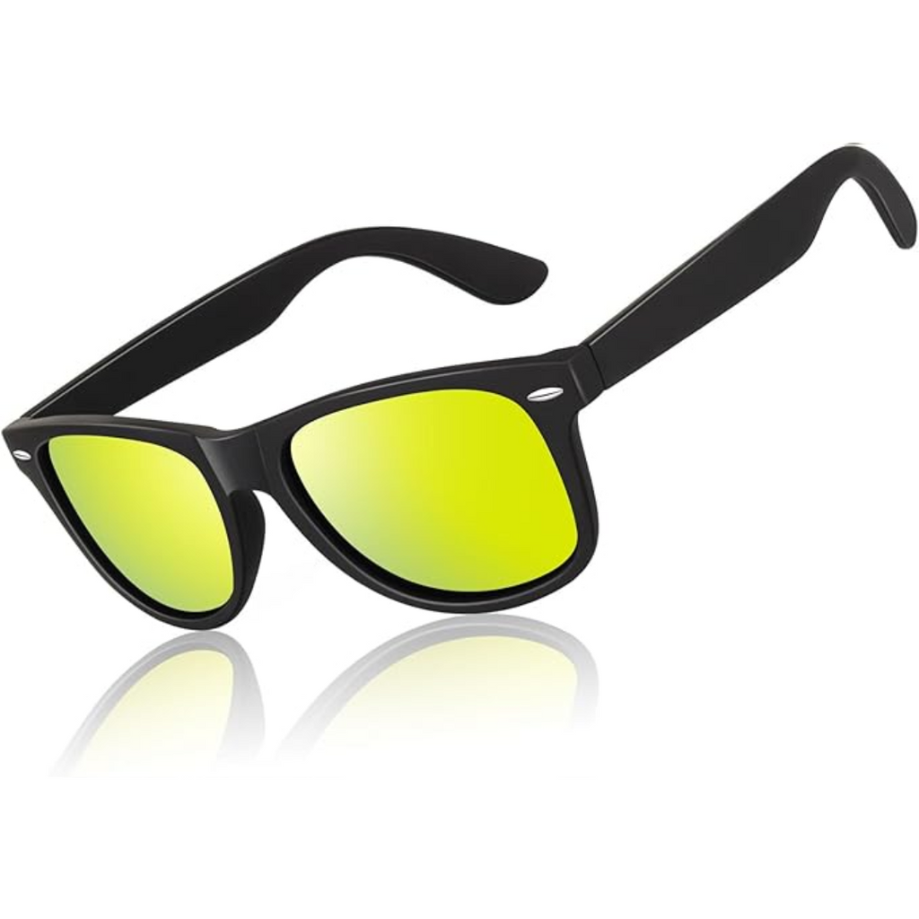 Valenzora | Polarisierte Sonnenbrille im 80er-Jahre-Retro-Stil