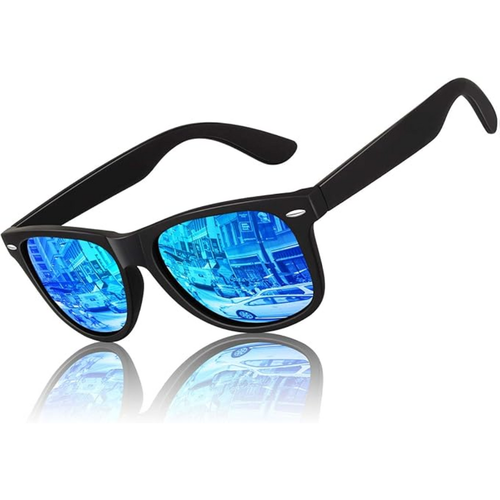 Valenzora | Polarisierte Sonnenbrille im 80er-Jahre-Retro-Stil