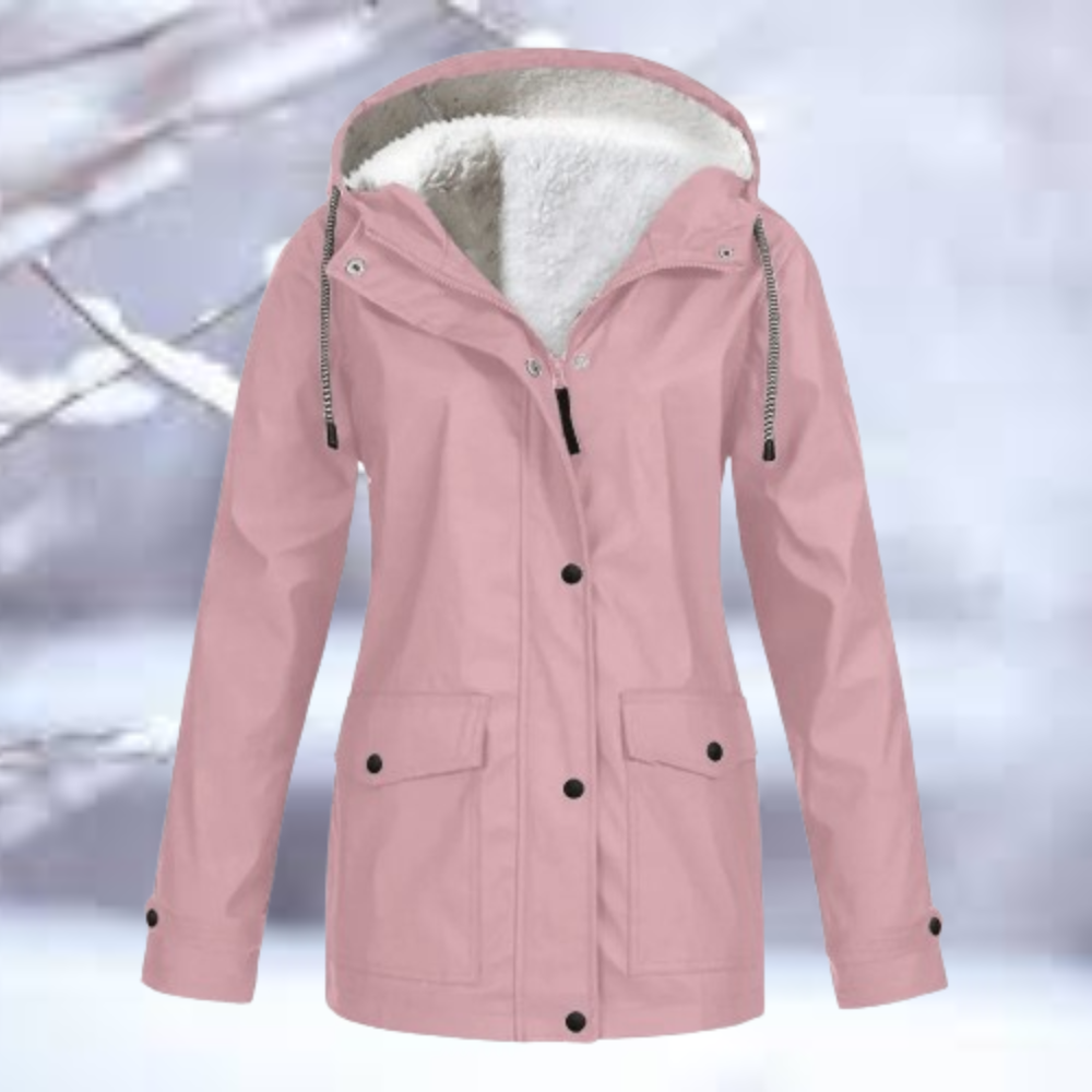 High-quality, mountain-suitable, waterproof hooded jacket