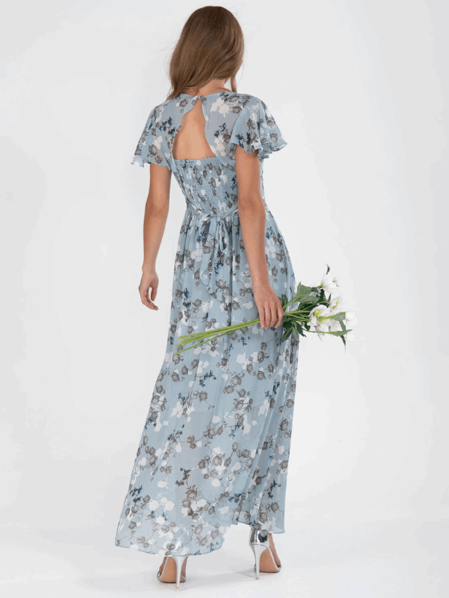 Kleid mit Blumenmuster