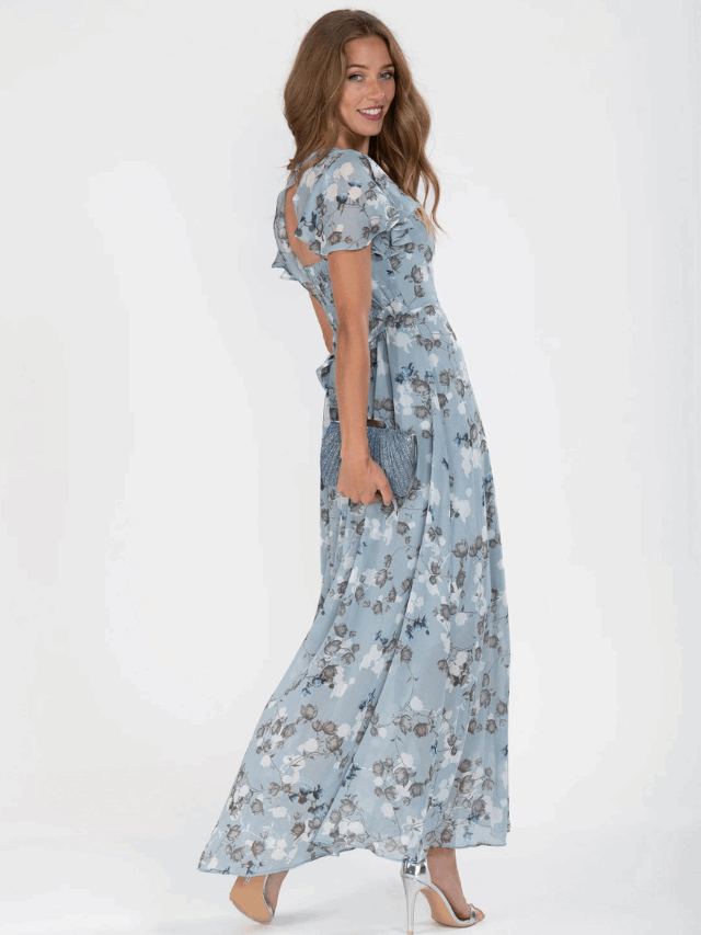 Kleid mit Blumenmuster