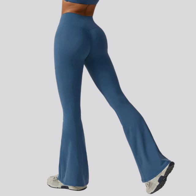 Valenzora | High-waisted flare leggings