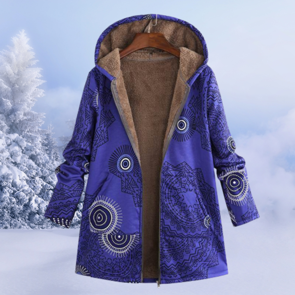 Valenzora - Floral outfit for this winter