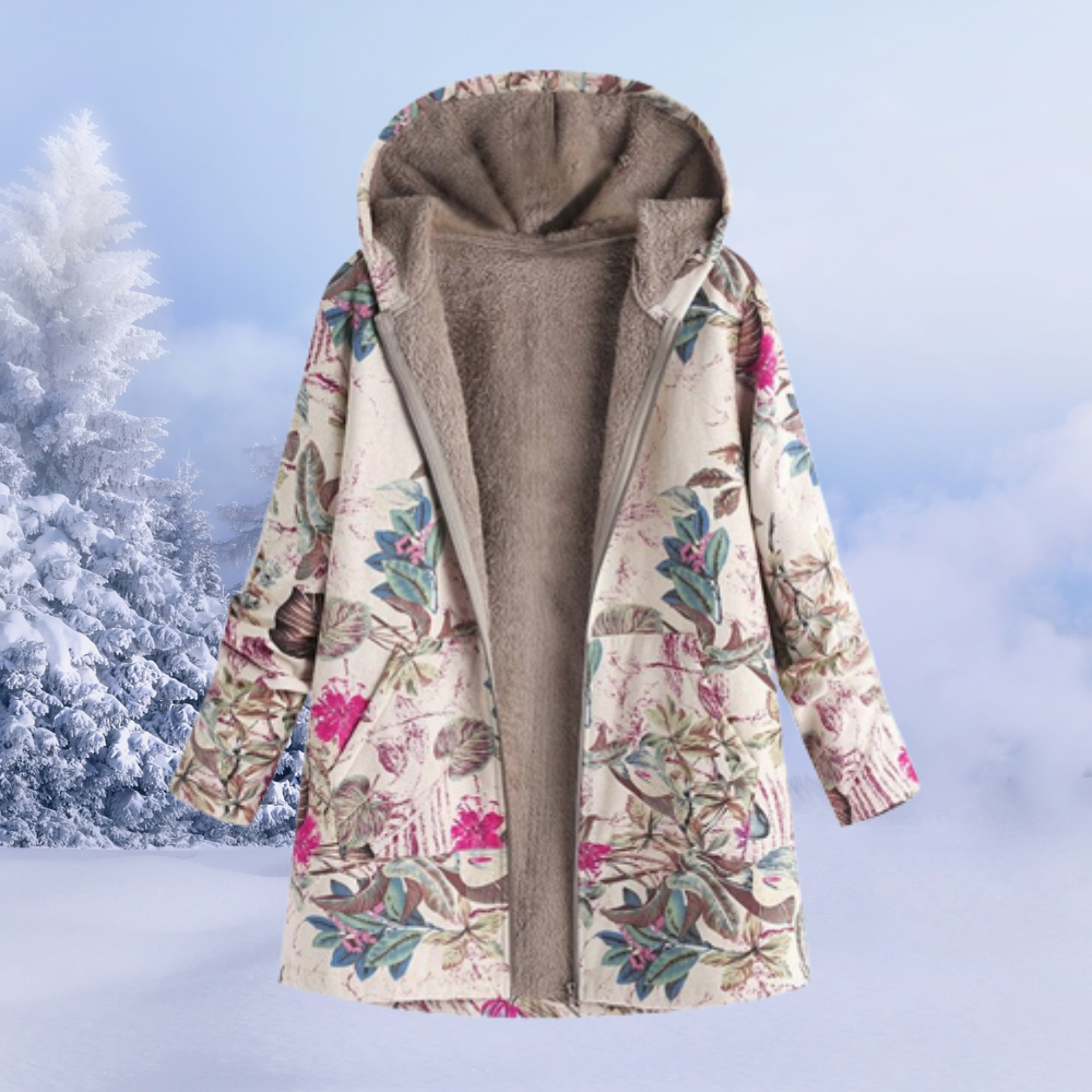 Valenzora - Floral outfit for this winter