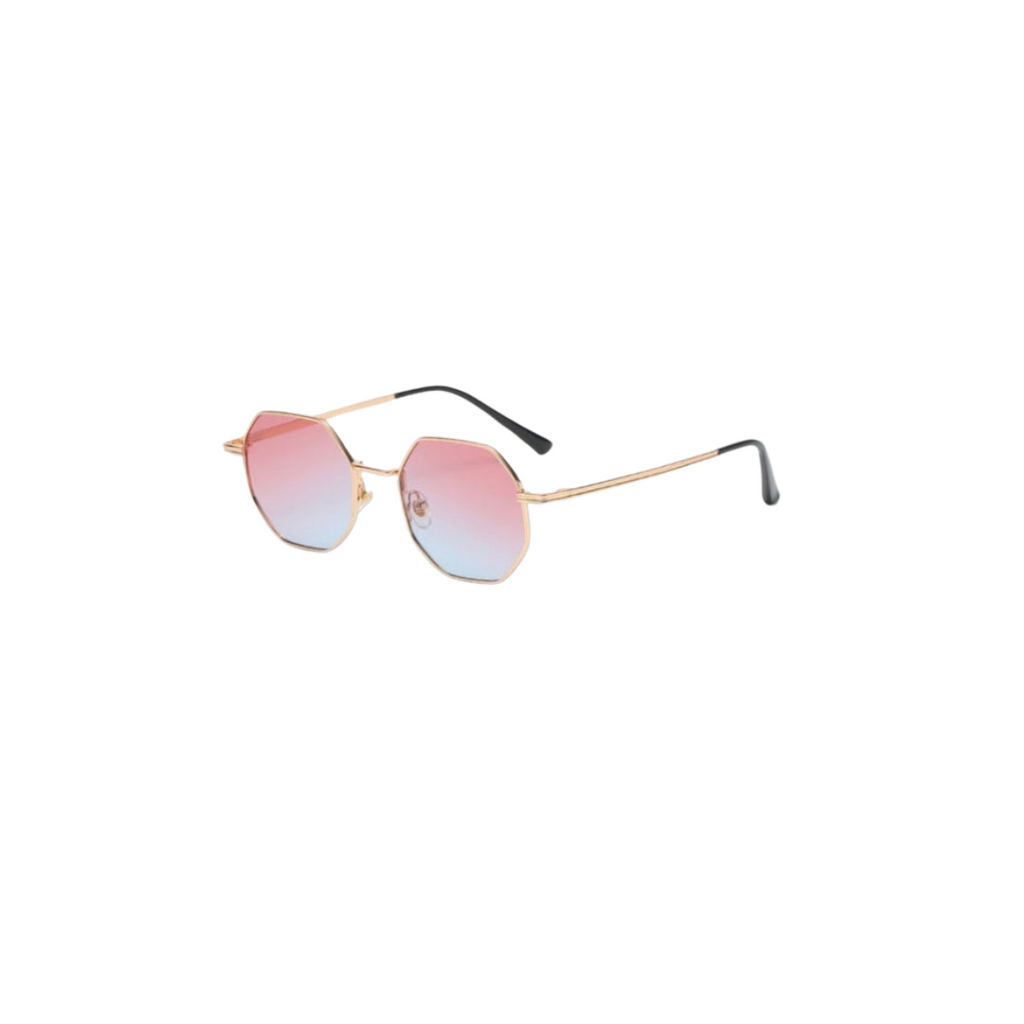 Valenzora Money Sunglasses - Summer - Metal Polygonal