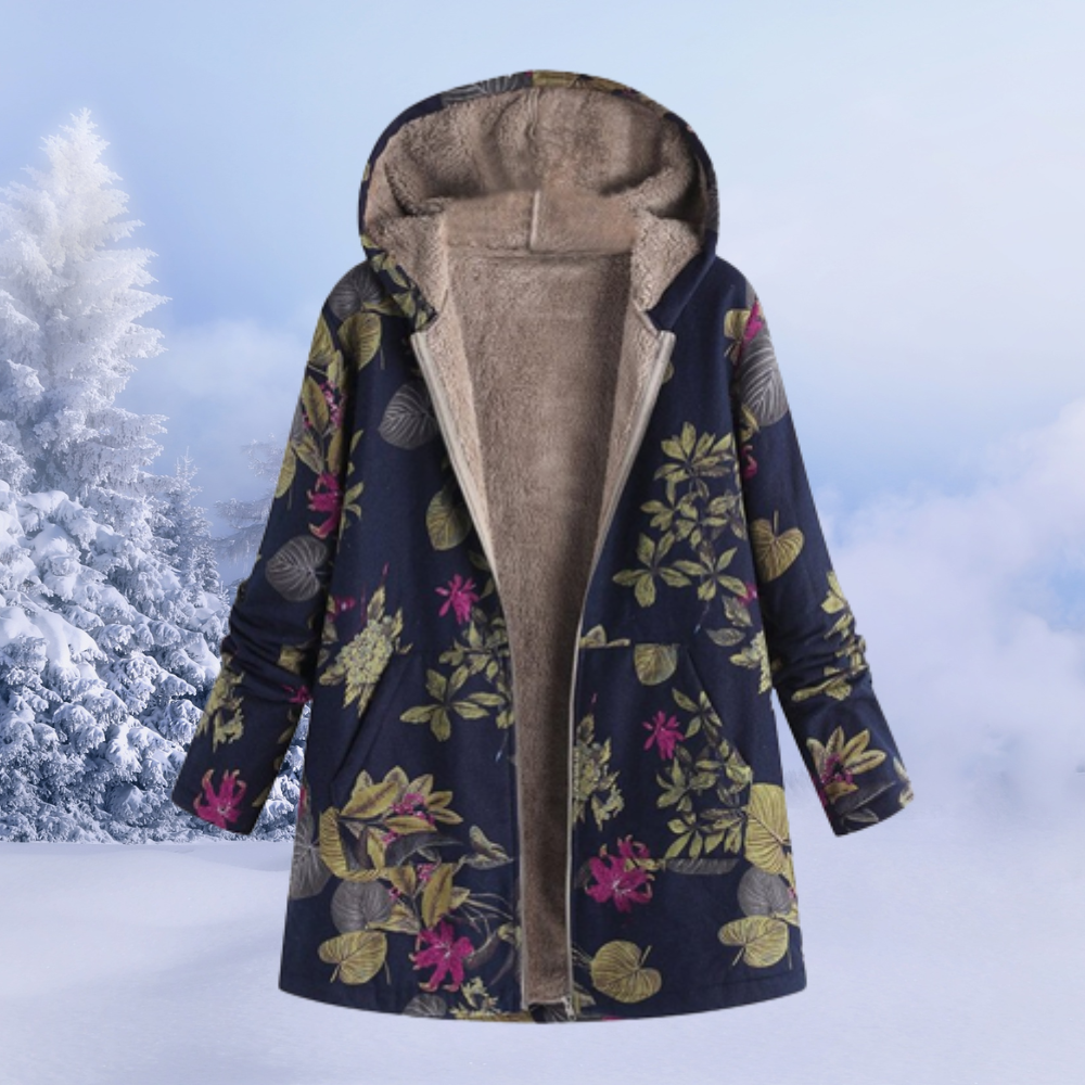 Valenzora - Floral outfit for this winter