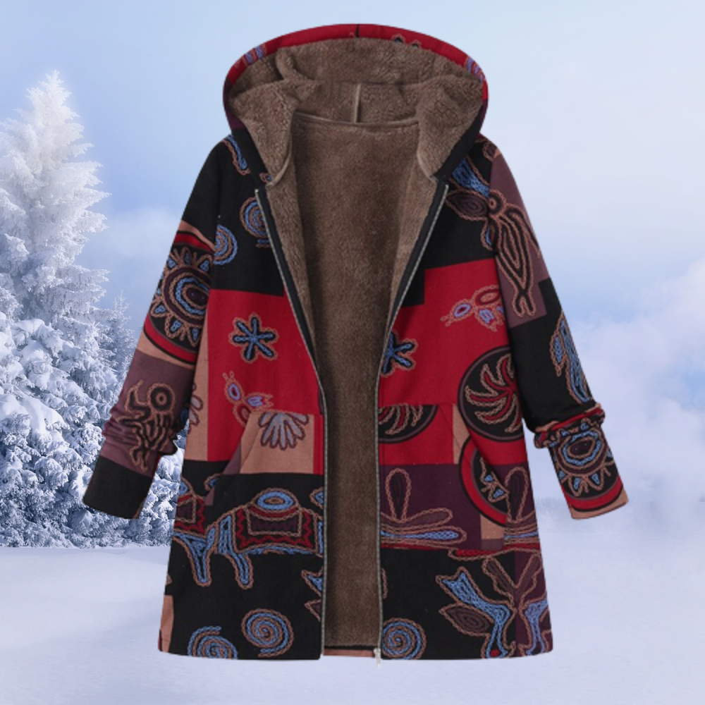 Valenzora - Floral outfit for this winter