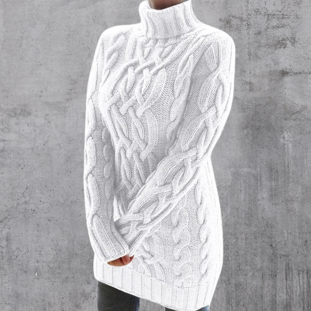 Valenzora | Stylish Warm Long Turtleneck Sweater