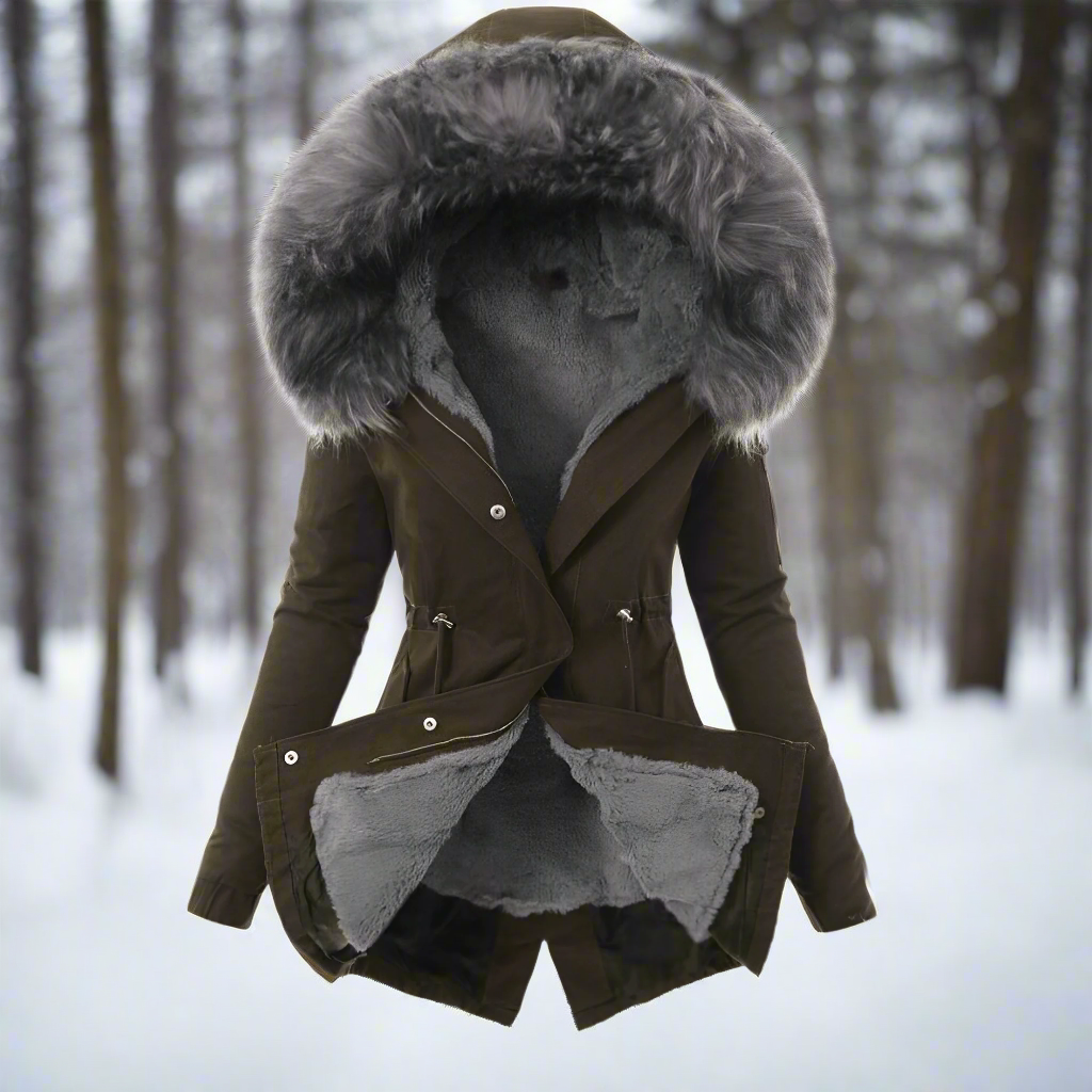 Valenzora | Warme Winterjacke aus Fell