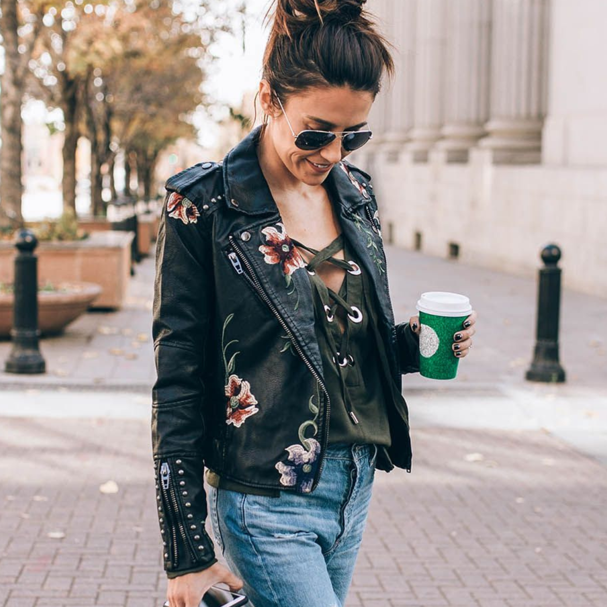 Floral jacket