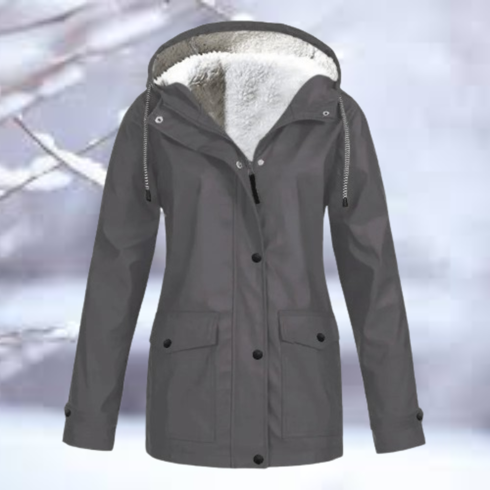 High-quality, mountain-suitable, waterproof hooded jacket
