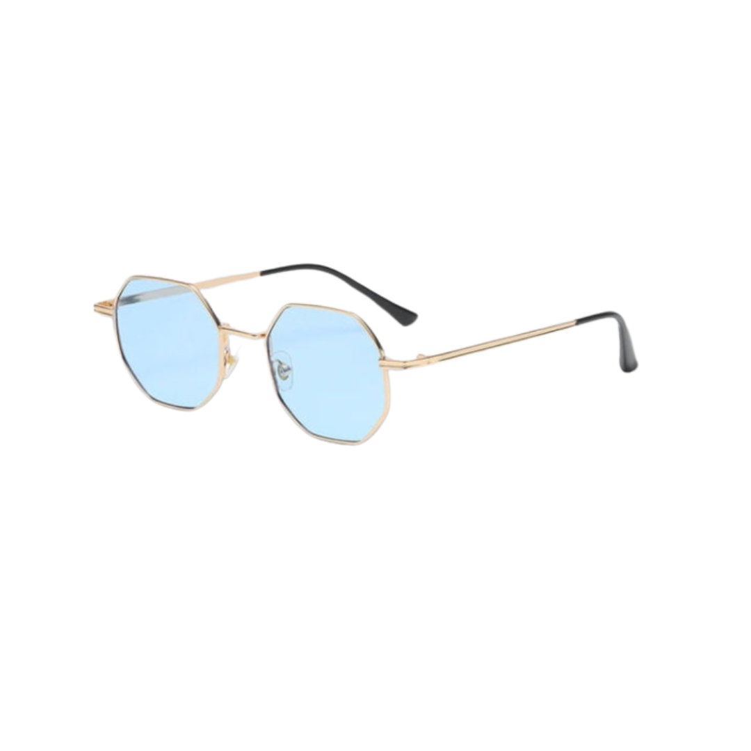 Valenzora Money Sunglasses - Summer - Metal Polygonal