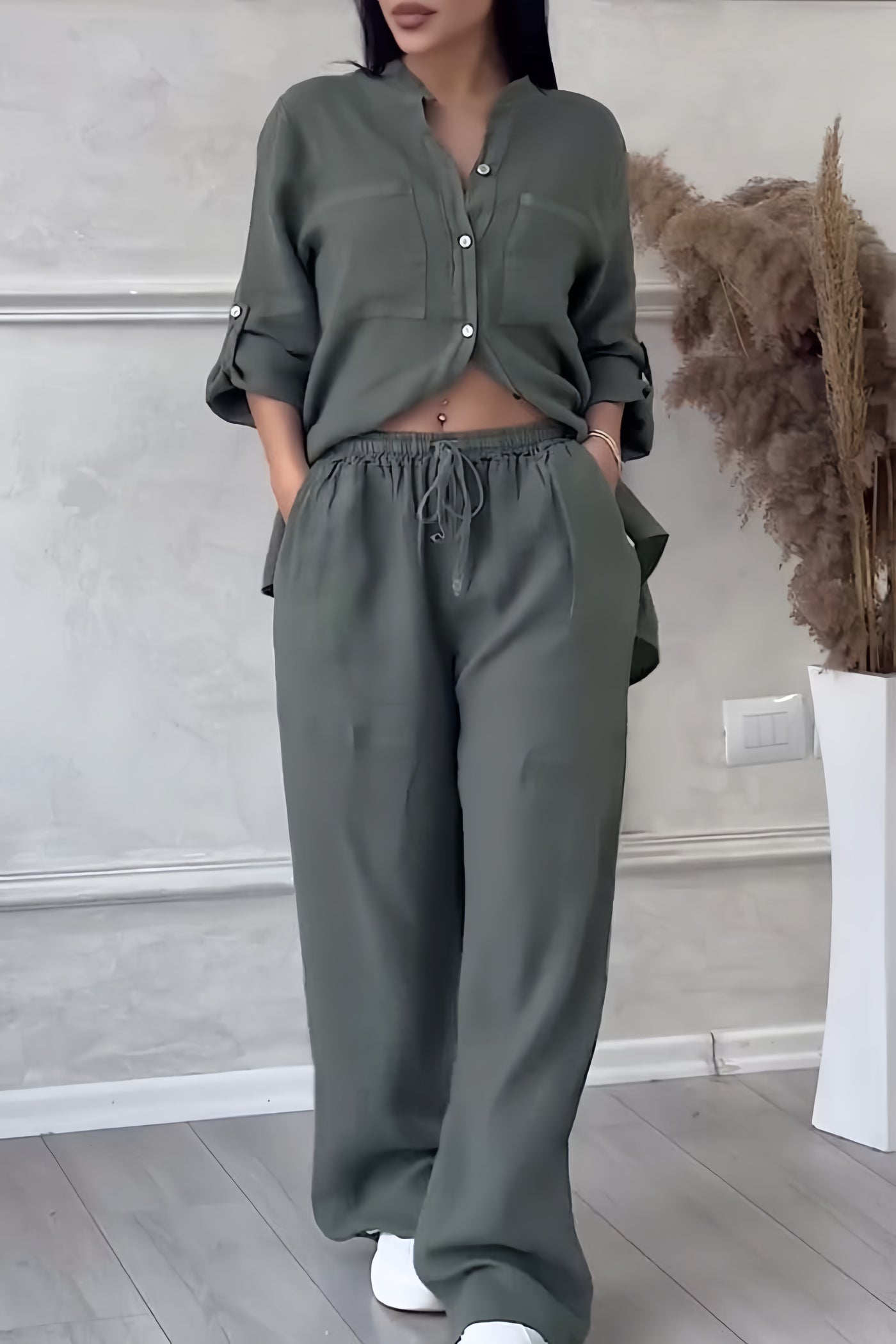 Emma's | Stylisches Leinenset