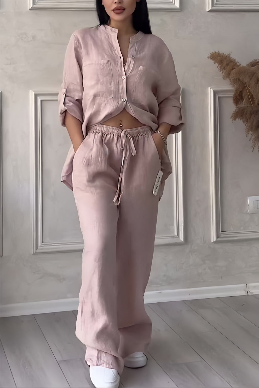 Emma's | Stylisches Leinenset