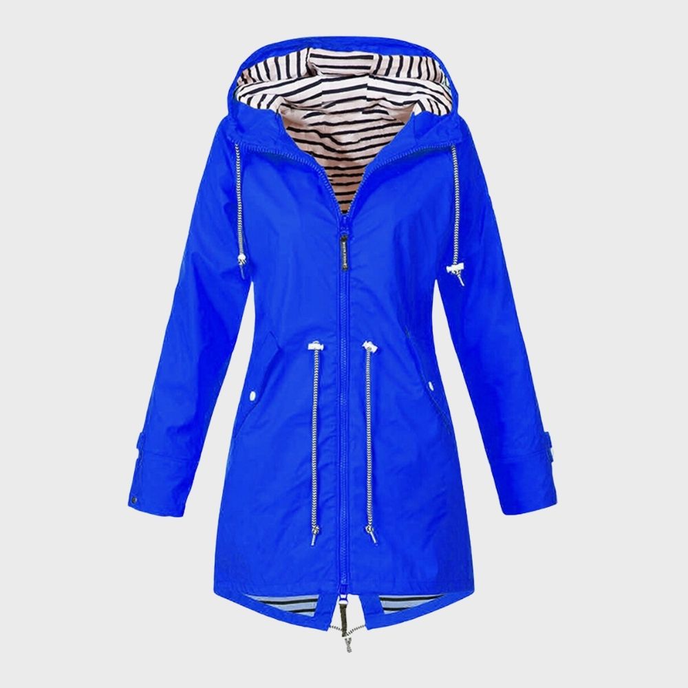 lange Regenjacke für Damen