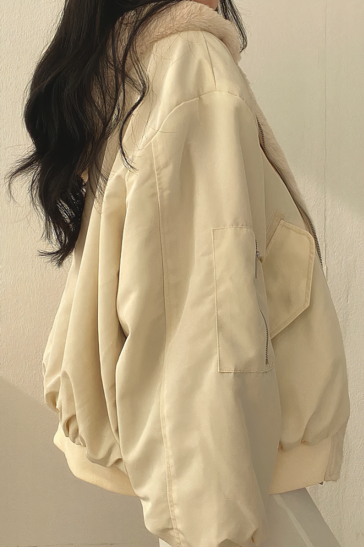 with cashmere hood - snack