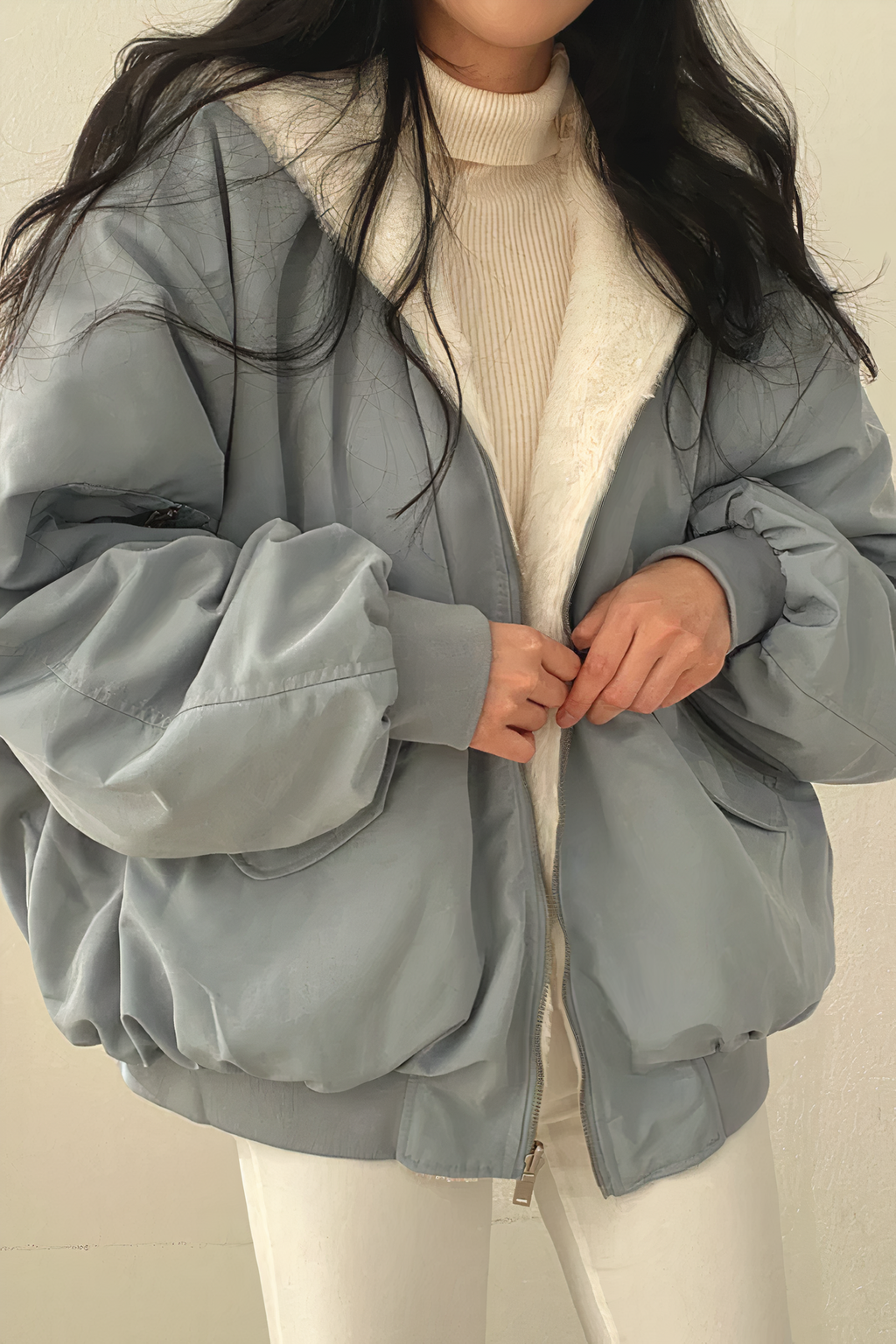 with cashmere hood - snack