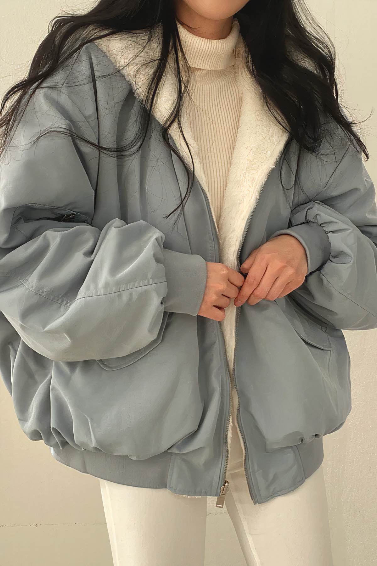with cashmere hood - snack