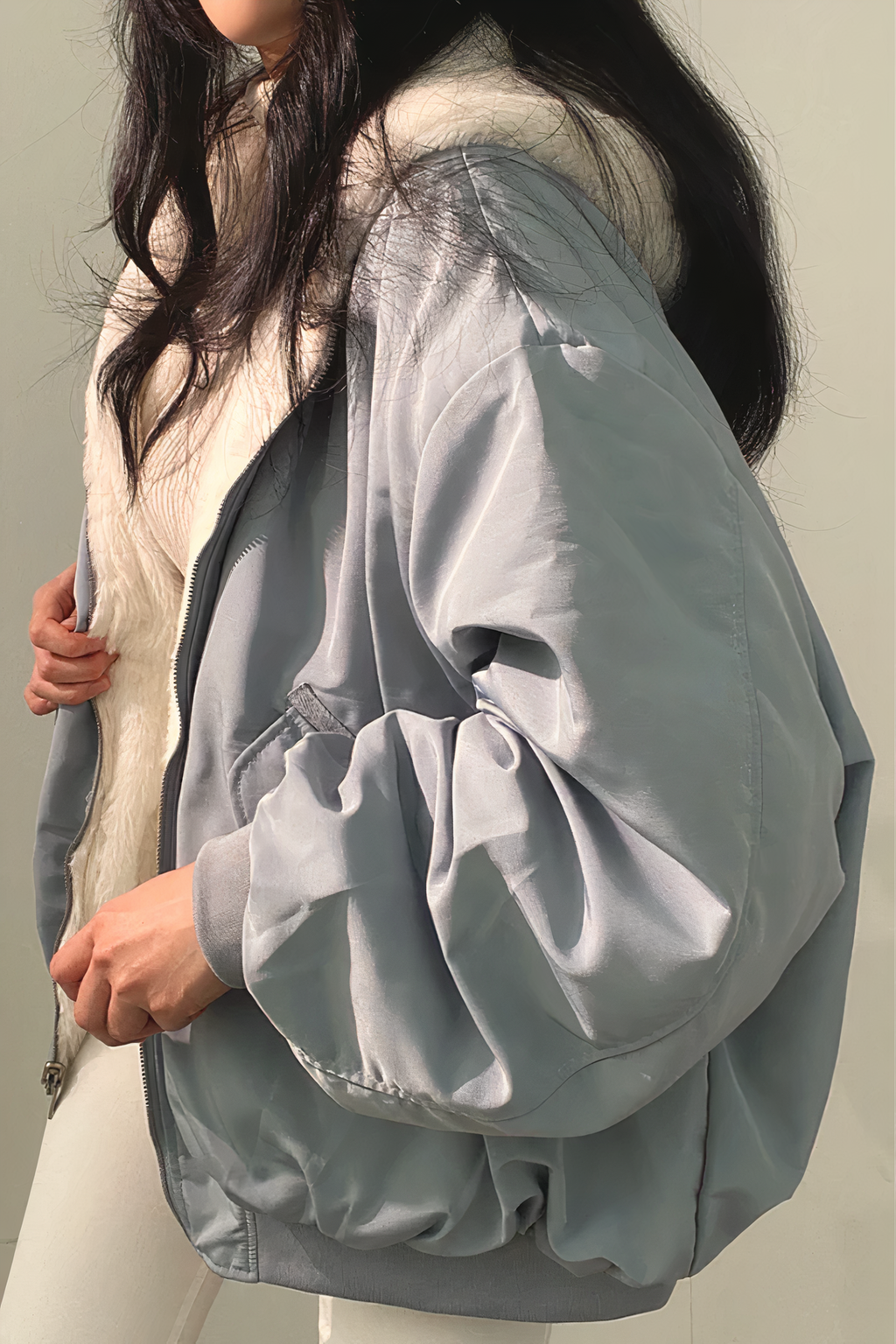 with cashmere hood - snack
