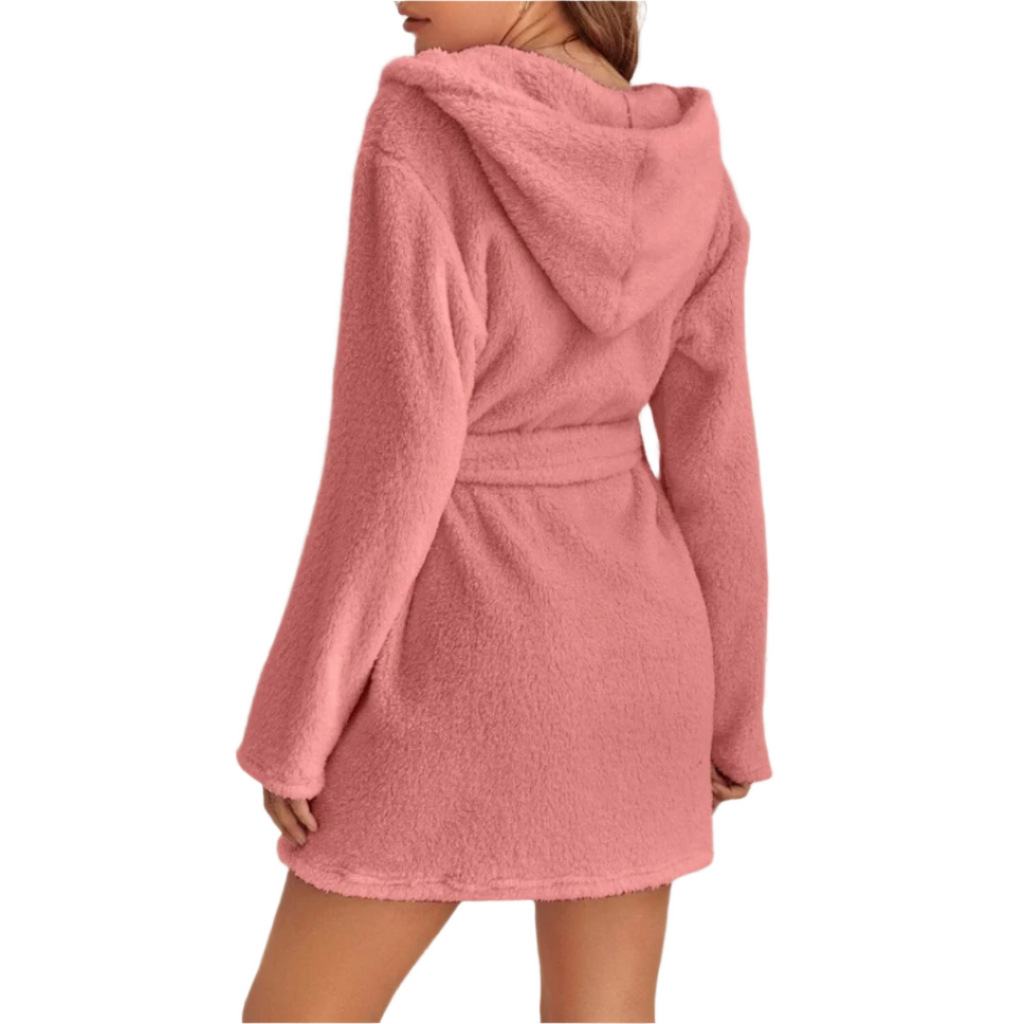 Valenzora | Kurzer Bademantel für Damen im modernen Stil