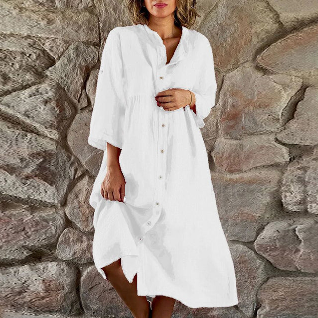 Valenzora - Fashionable cotton dress