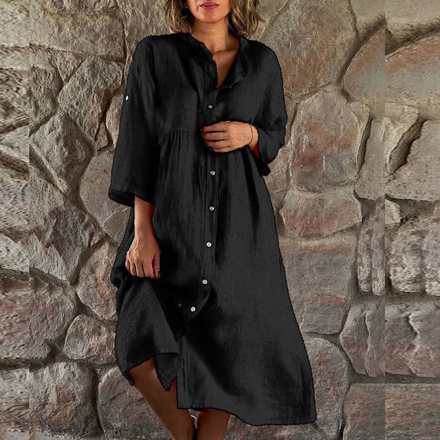Valenzora - Fashionable cotton dress