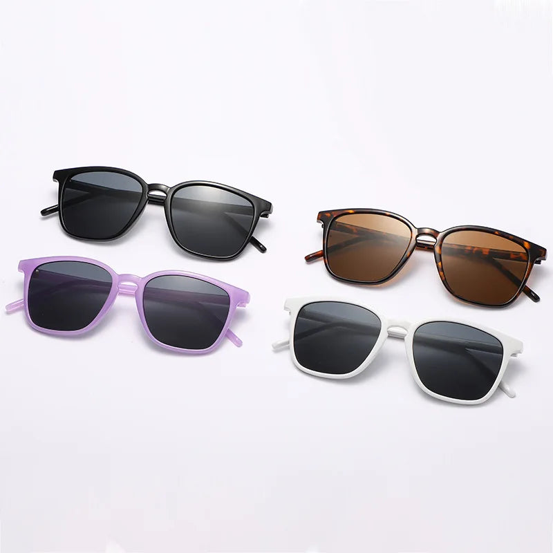 Valenzora | Vintage quadratische Damen-Sonnenbrille