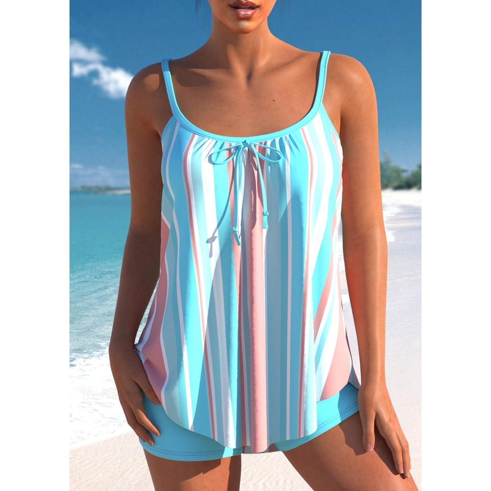 Valenzora | Stilvoll und bequem mit unserem Tankini-Set