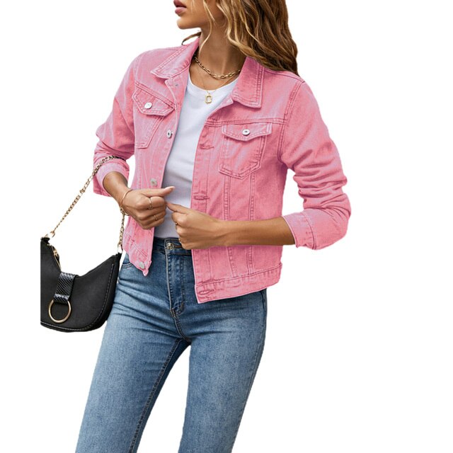 Valenzora | Casual Denim Jacket for Women
