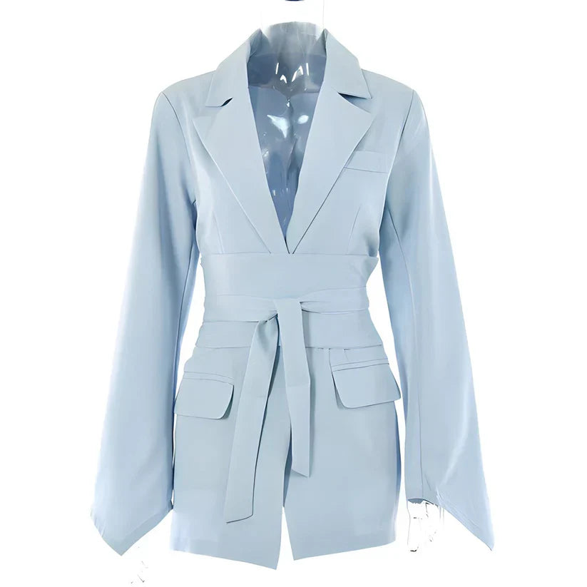 Valenzora | Eleganter Blazer mit Gürtel