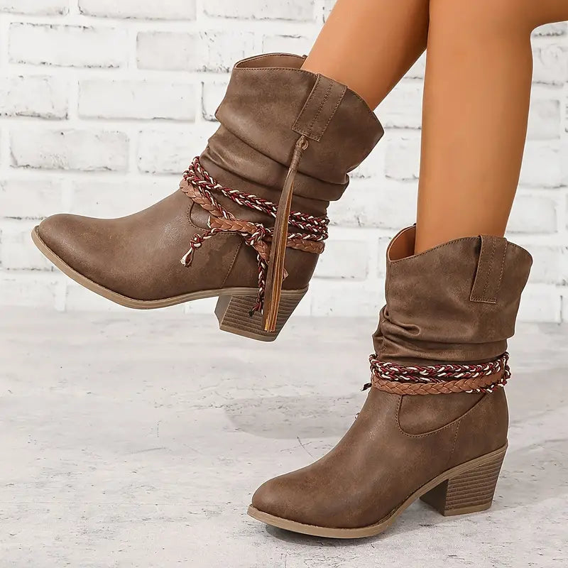 Valenzora | Western boots with cowboy look
