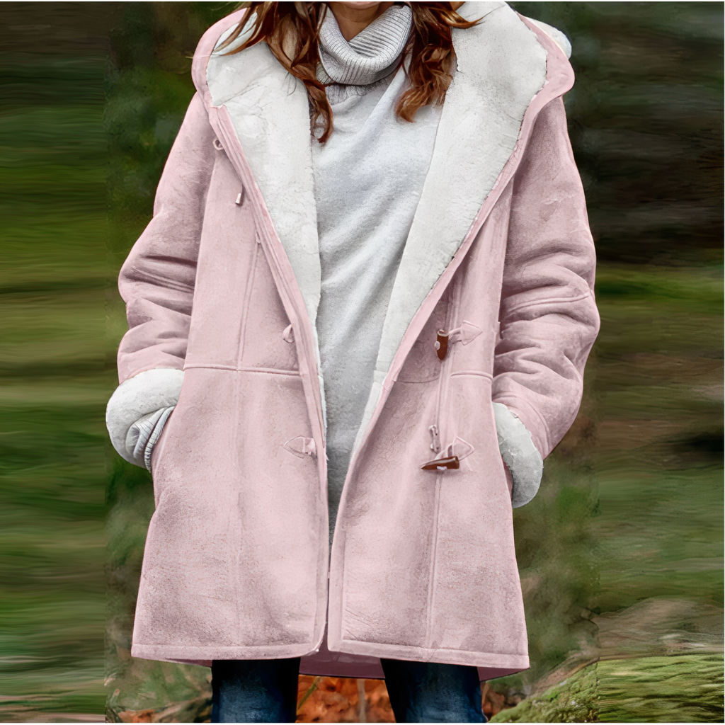 Valenzora - Winter velour coat