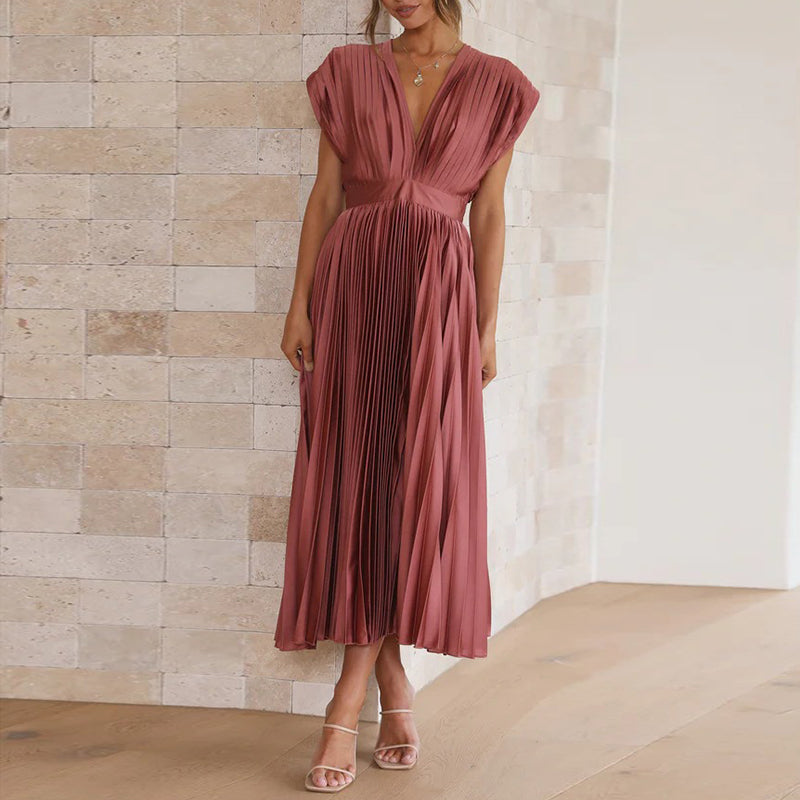 Valenzora - Kleid mit V-Ausschnitt
