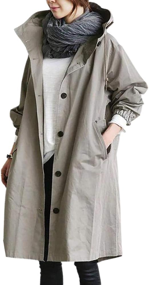 Valenzora | Fashionable long trench coat for women, season 2023