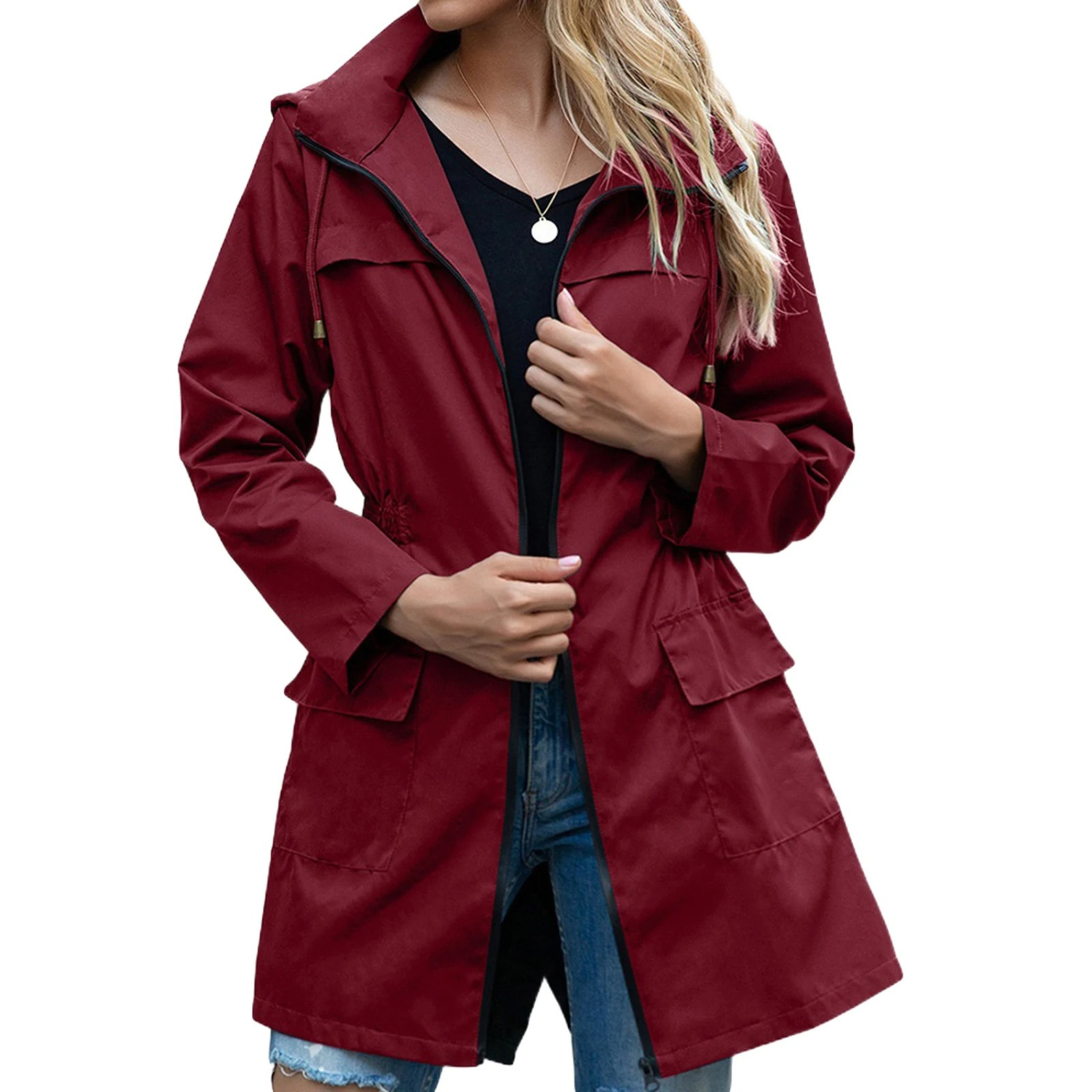 Valenzora | Waterproof, Windproof, Lightweight, Long Summer Jacket