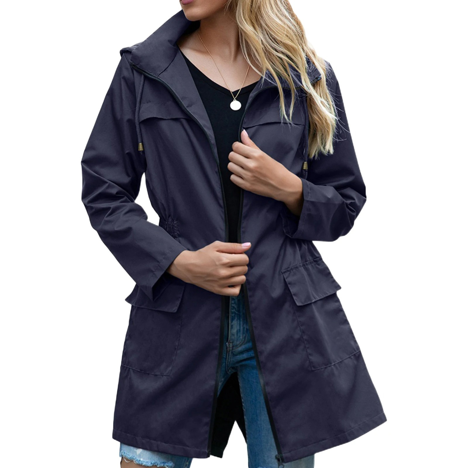 Valenzora | Waterproof, Windproof, Lightweight, Long Summer Jacket